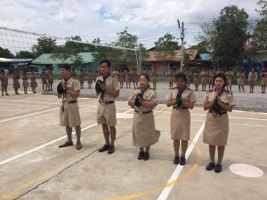 พิธีเปิดกองลูกเสือวิสามัญ ประจำปีการศึกษา 2562